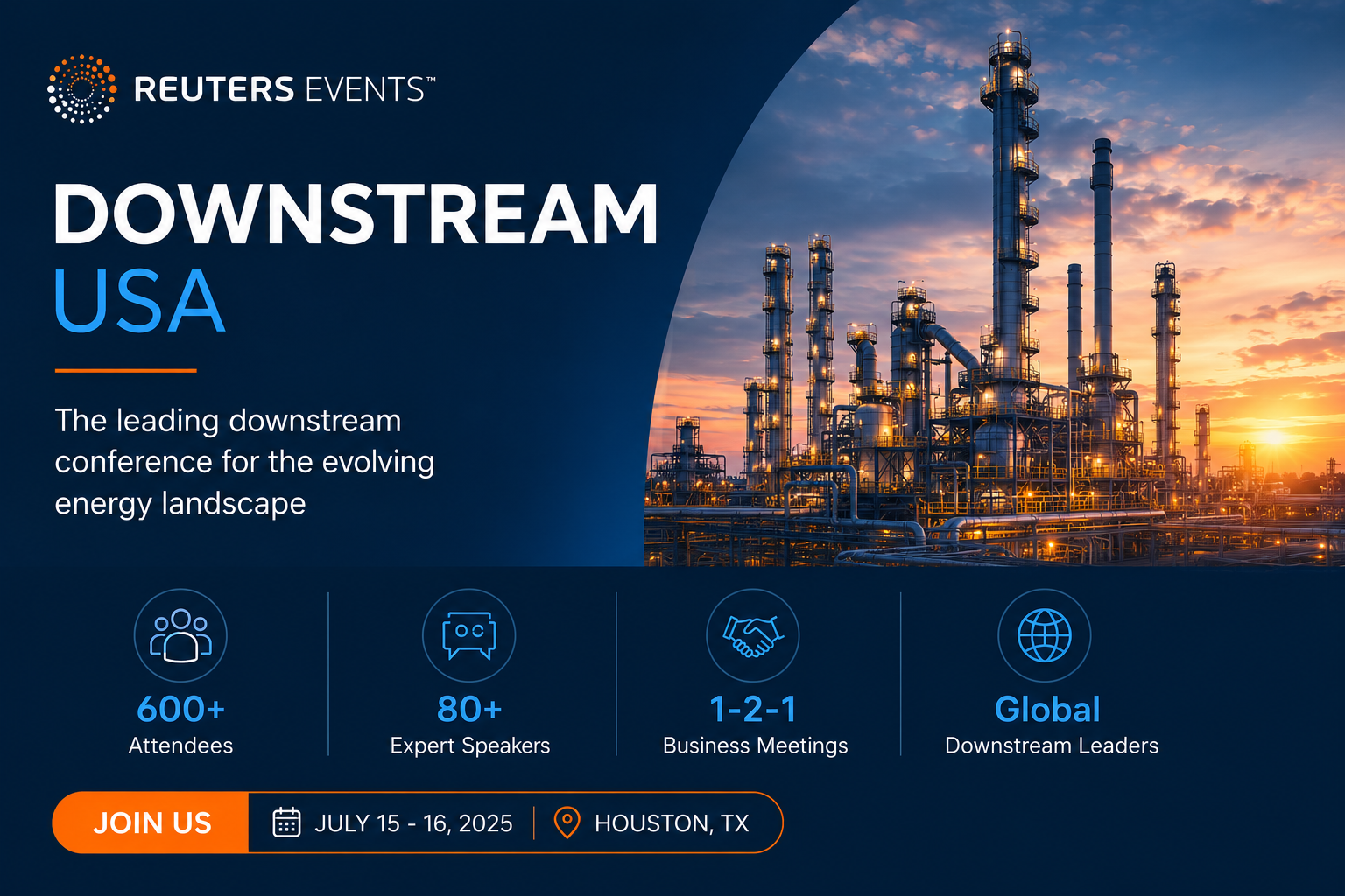 Downstream Conference July 15-16 - Houston, TX